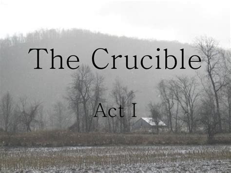 181 terms. . The crucible act 1 summary quizlet